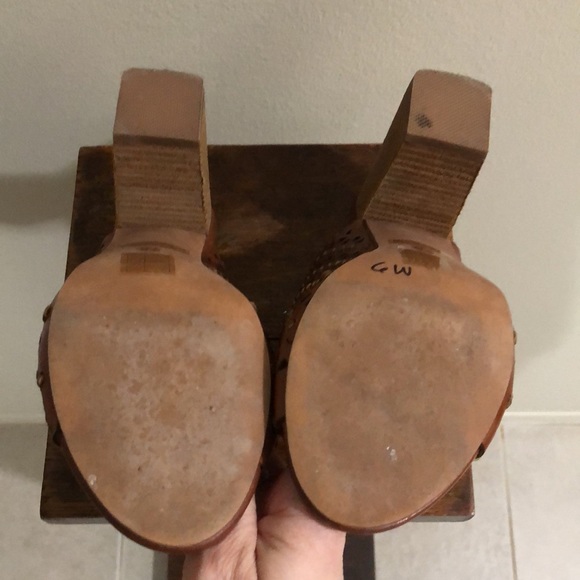 Jeffrey Campbell Kelowna Mule sandal. Brown size 7.5. Leather. Good condition - Picture 3 of 4